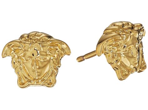 versace ohrringe 585|versace goldtone earrings.